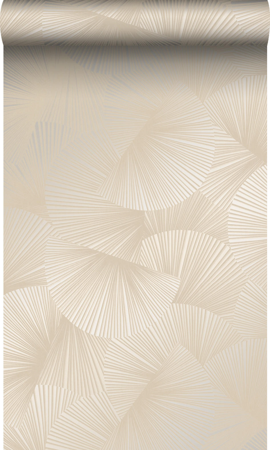 TAPETE 3D-Muster 0.53 x 10.05 m - Beige, Papier (53/1000cm) - Origin Wallcoverings