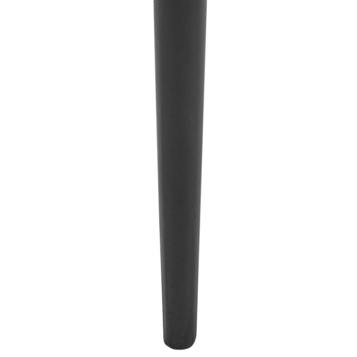 ESSZIMMERSTUHL 2er-Set hellbeige/schwarz Mason - Beige/Schwarz, Textil (45/82/45cm) - Beliani
