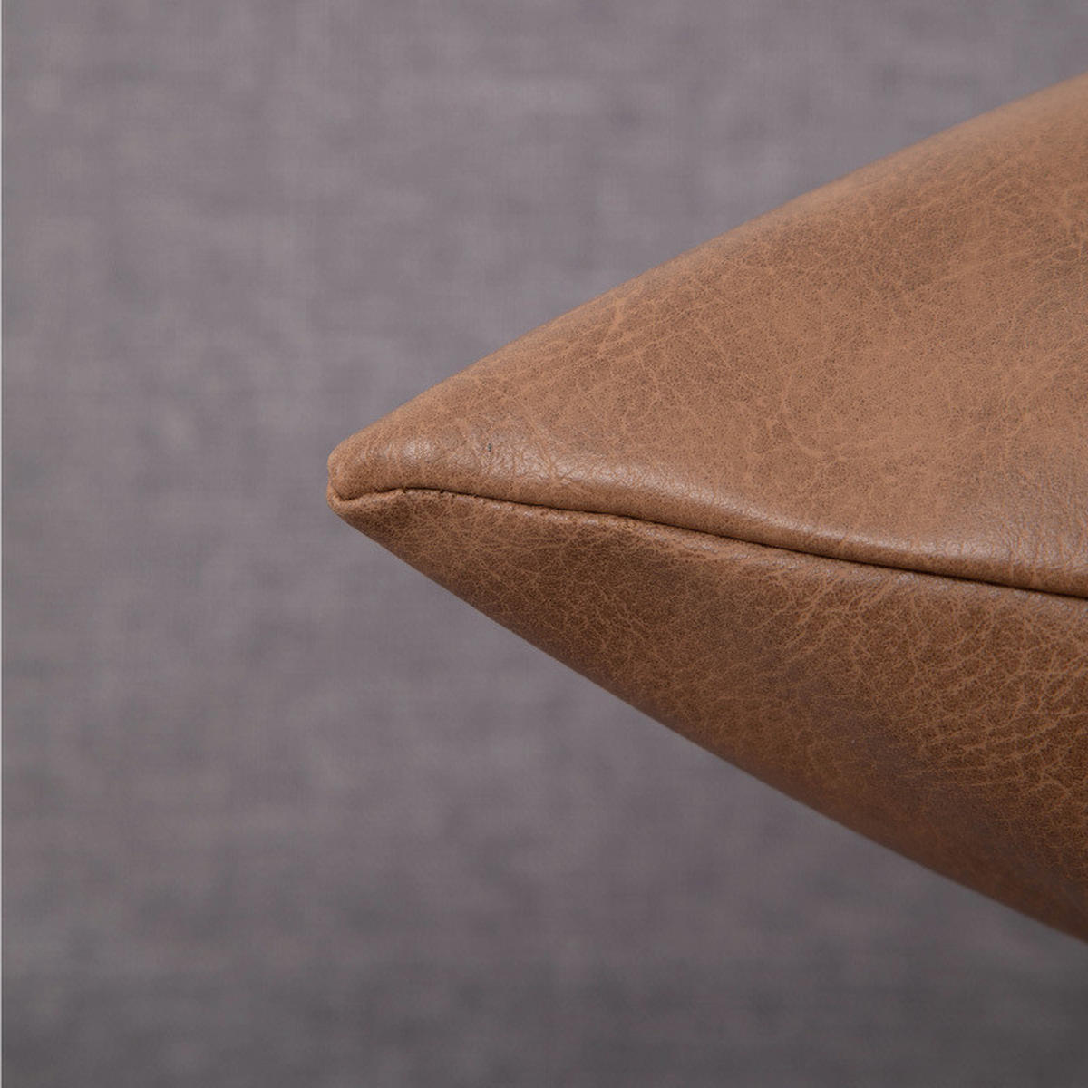 KISSENBEZUG – ohne Füllung – hellbraun – 45 x 45 cm - Weiß, Textil (45/45cm)
