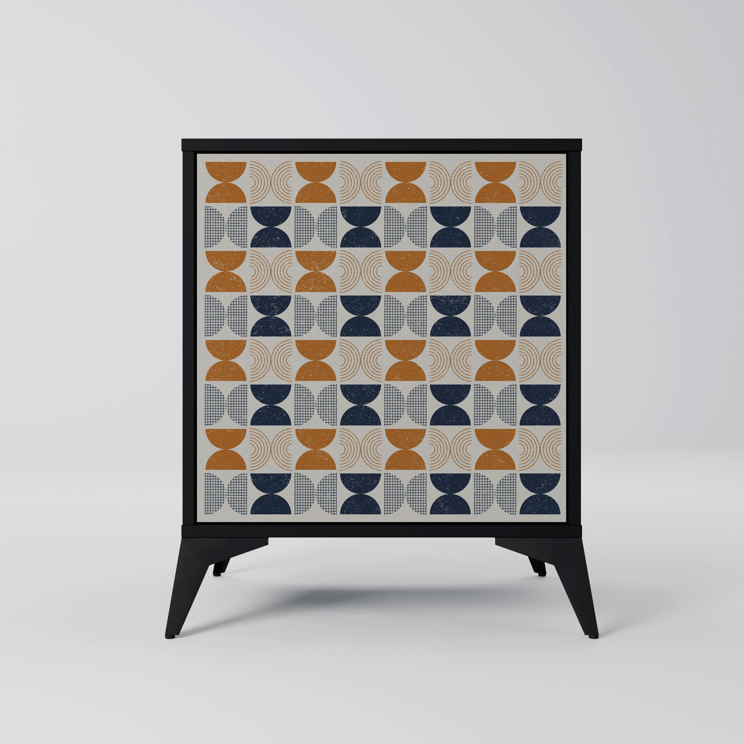SpaceRebels Sideboard Schwarz 57.5x70.5x42 cm