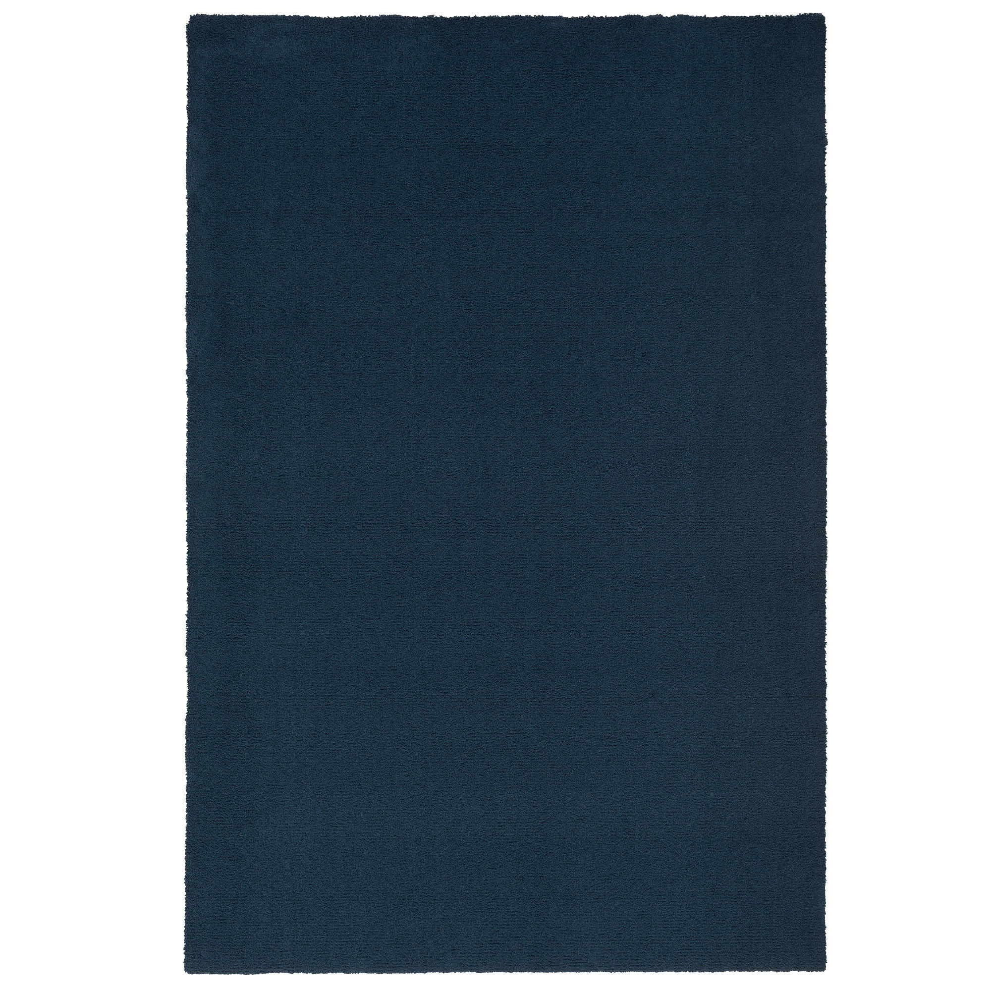 LUXUS HOCHFLOR SHAGGY TEPPICH VELVET - Dunkelblau, Textil (80/400cm) - Snapstyle