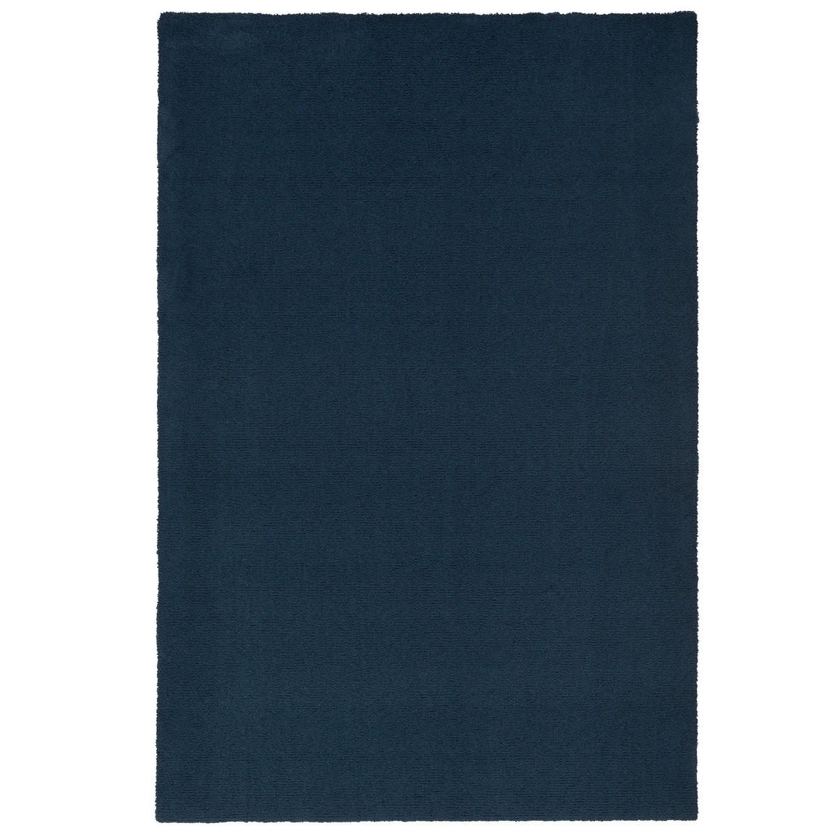 LUXUS HOCHFLOR SHAGGY TEPPICH VELVET - Dunkelblau, Textil (100/200cm) - Snapstyle