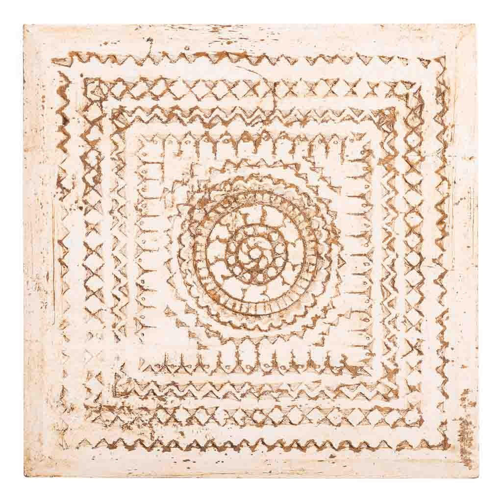 Thumbnail - Wanderlust Tisch, Beige, Holz, 33x14x33 cm, Wohnzimmer, Wohnzimmertische, Beistelltische