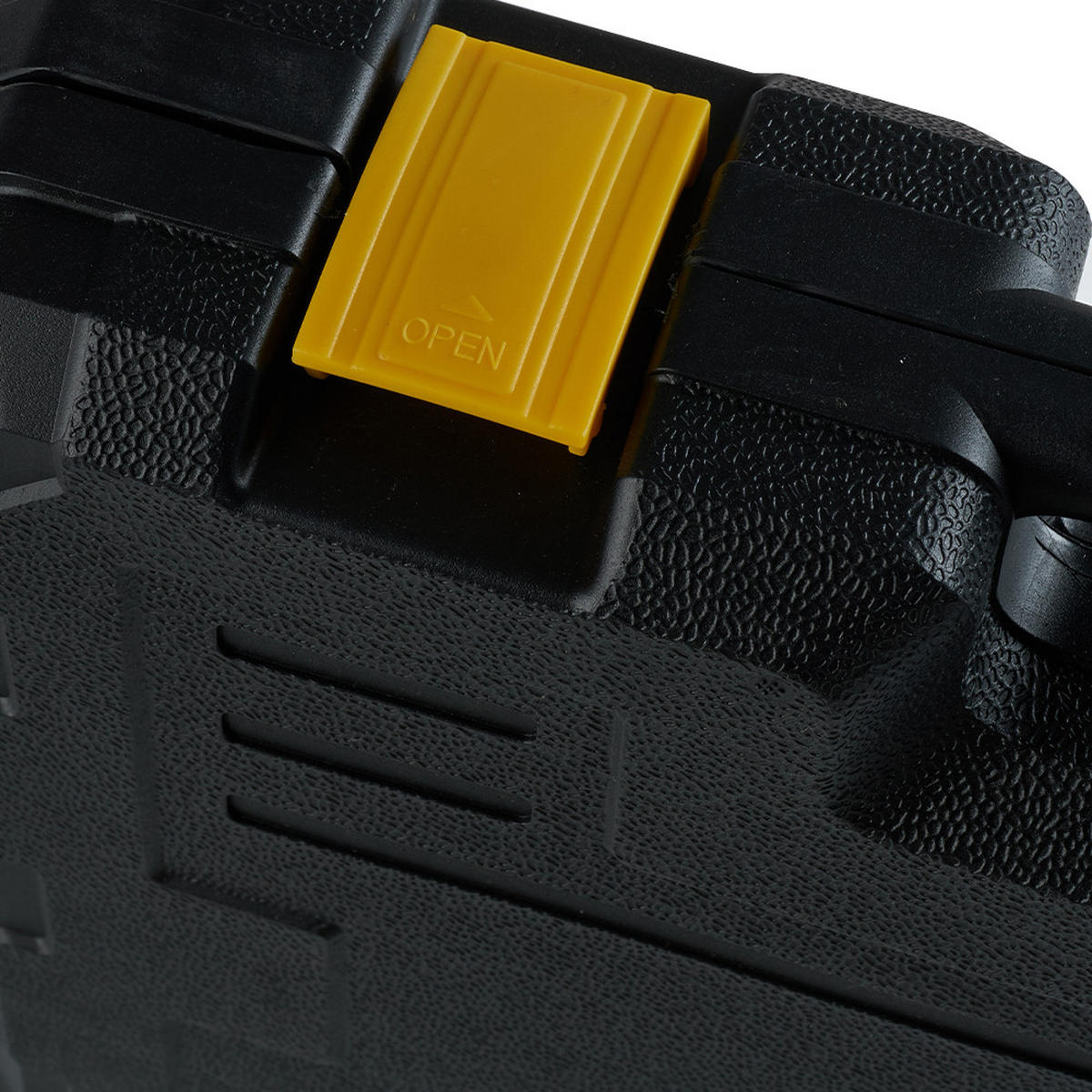 WERKZEUGSATZ 88-tlg. in Schwarz und Gelb Haushalts-Werkzeugset im Koffer - Schwarz, Metall (27/35.5/7cm) - Livingandhome