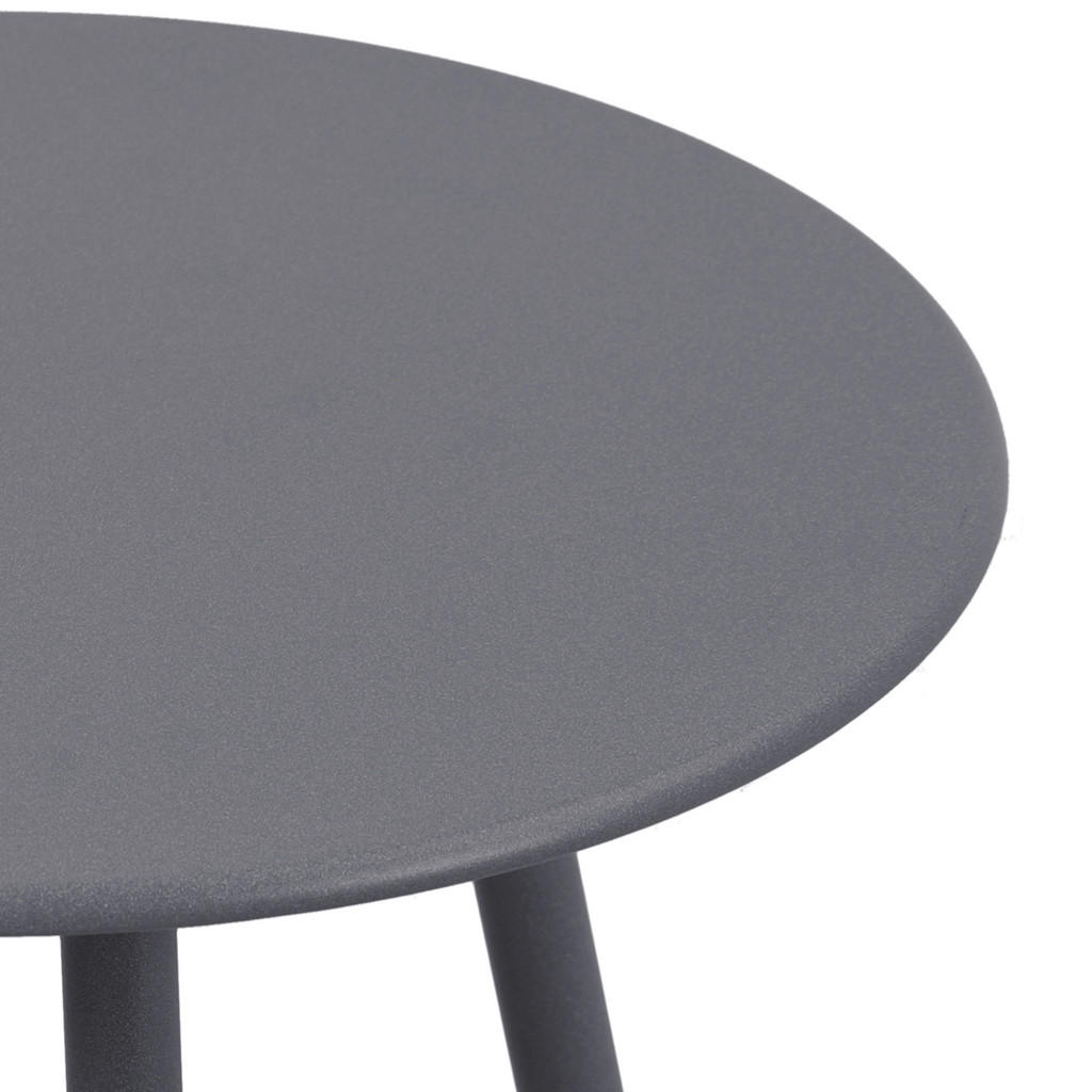 Thumbnail - TPFGarden Beistelltisch, Grau, Metall, 45x50x45 cm, Gartenmöbel, Gartentische, Beistelltische outdoor