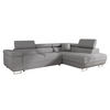 ECKSOFA Torezio, Seite: Rechts - Hellgrau, Holz/Textil (274/203cm) - MIRJAN24