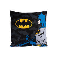ZIERKISSEN DC Comics Batman Schwarz 30 x 30 cm - Schwarz, Textil (30/30cm) - DC Comics