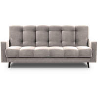 3-SITZER Schlafsofa Nancy Bis beige - Beige, Holz/Textil (220/89/93cm) - Beautysofa