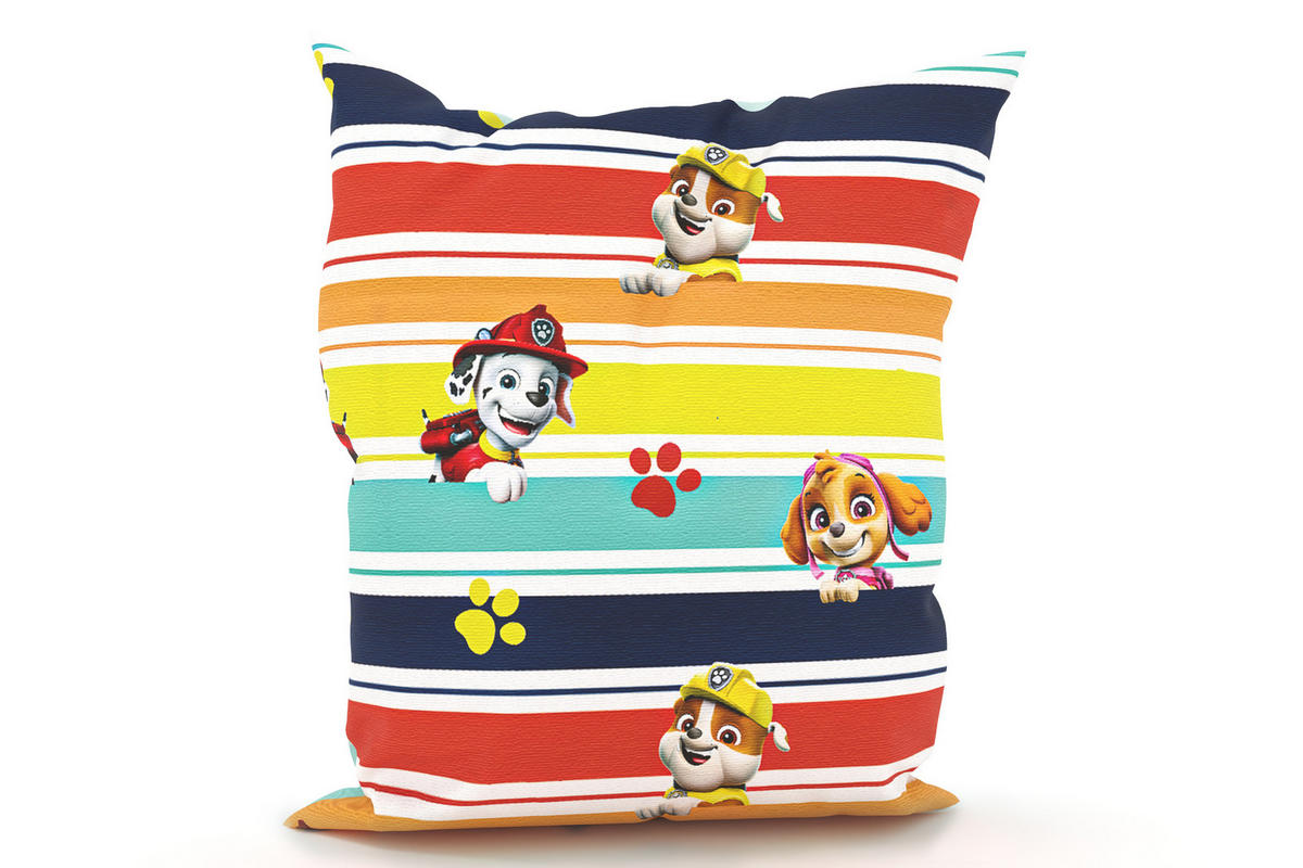 KINDER-SITZSACK - Paw Patrol_2 - Türkis/Weiß, Textil (100/25/135cm) - Green Bean
