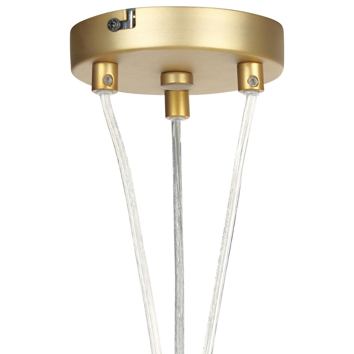 KRONLEUCHTER Georges 59/59/146 cm - Goldfarben, Metall (59/59/146cm) - Beliani