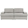 3-SITZER-SOFA hellgrau Alla - Grau, Textil (208/86/112cm) - Beliani