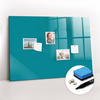 MAGNETTAFEL 100x70 Marineblau schwarzer Marker - Mintgrün, Glas (100/0.4/70cm) - TULUP