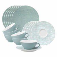 TEESERVICE Life Fashion Green Chic 18er Set - Grün, Keramik (1/1/1cm) - Seltmann Weiden