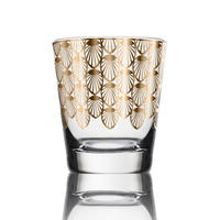 WINDLICHT First Gold, Glas, Gold, 9 cm - Goldfarben, Glas (8/9/8cm) - Goebel