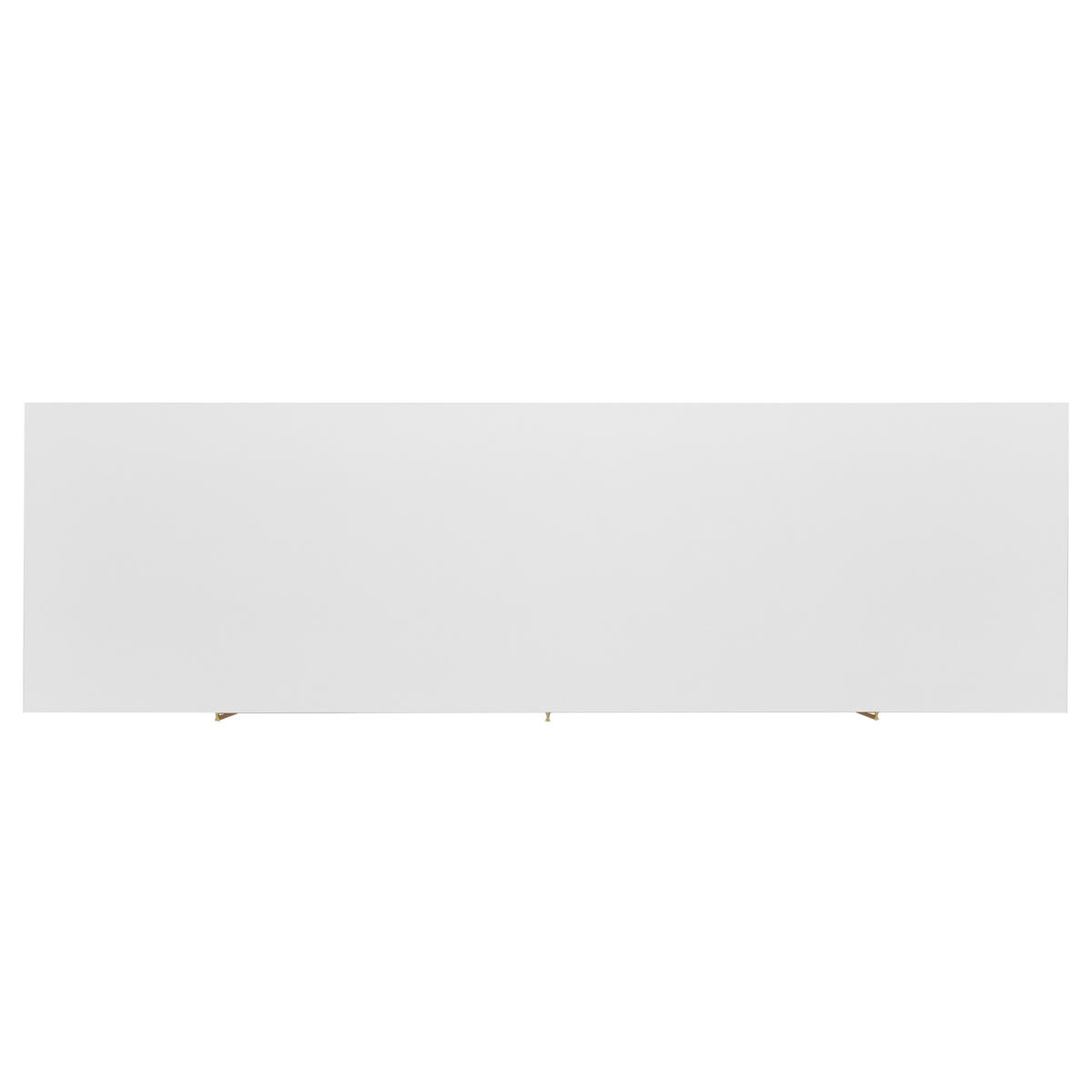 SIDEBOARD DE-38281 3 Türen mit verstellbaren Regalen Weiß - Weiß, Holzwerkstoff (138/80.5/40cm) - ComfortXL