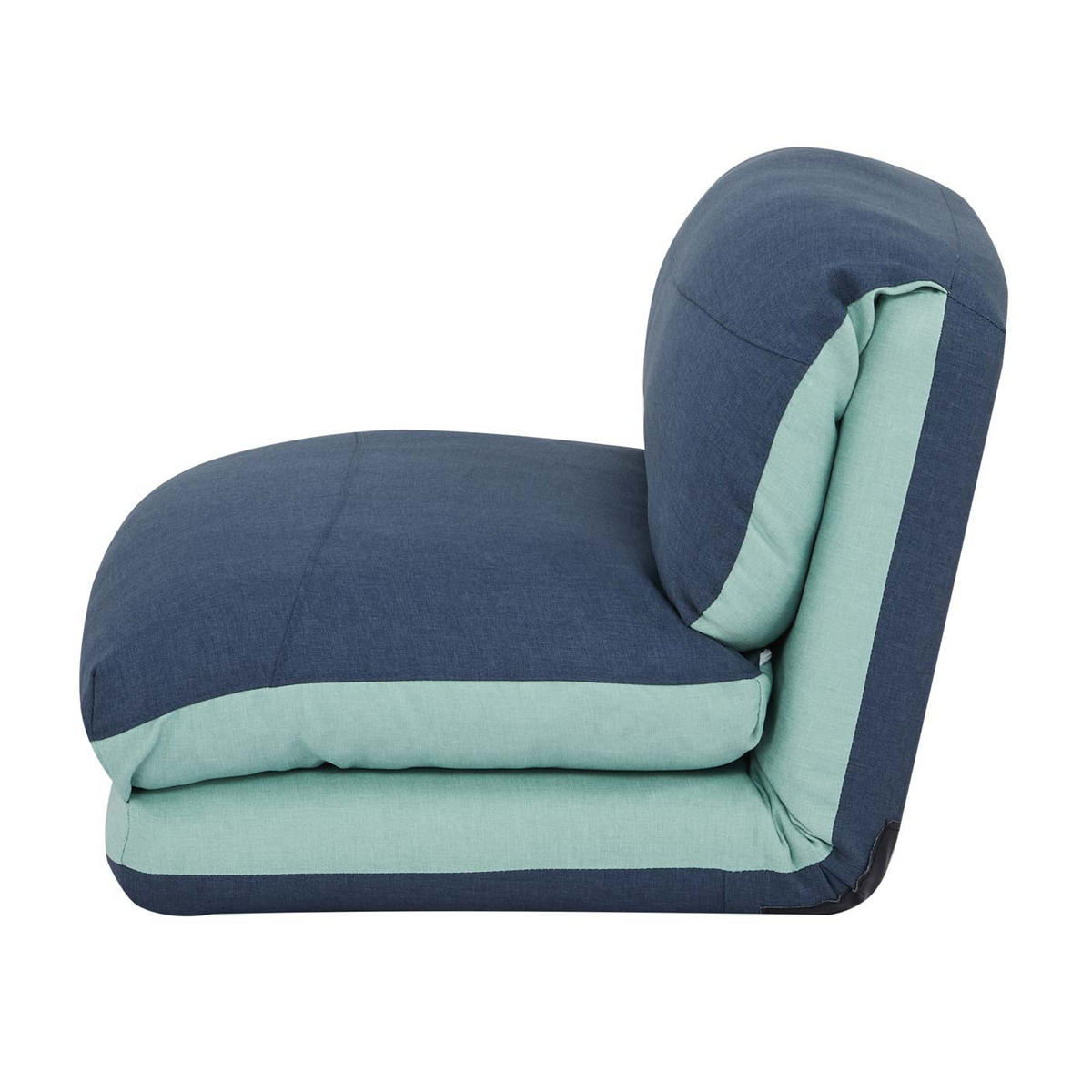SCHLAFSESSEL Hellblau, Blau - Blau/Hellblau, Textil (75/60/75cm) - MCW