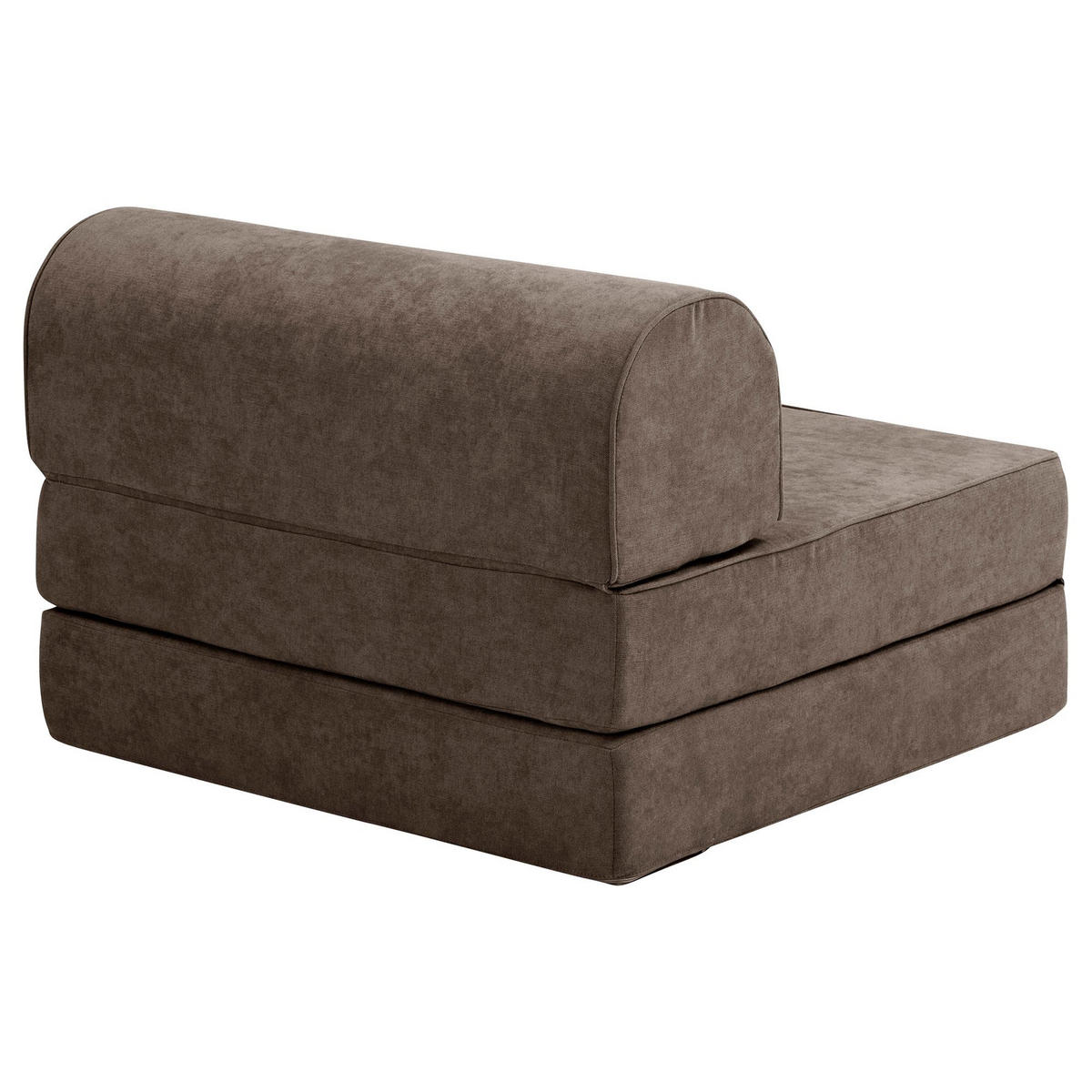 FALTSESSEL Katusha Flachgewebe schoko - Mokka, Kunststoff (80/57/80cm) - 58aufmkessel