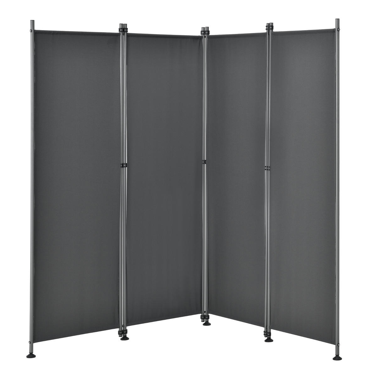 SICHTSCHUTZ Modica - Dunkelgrau, Textil/Metall (215/170cm) - pro.tec