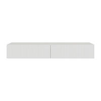 HÄNGE-SCHMINKTISCH Veldio weiß 110 cm - Weiß, Holzwerkstoff (110/16/40cm) - Selsey