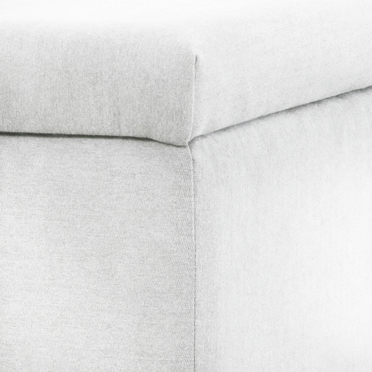 OTTOMANE DAISY Weiß - Weiß, Textil (91/47/45cm) - SVITA