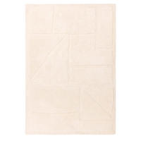 TEPPICH modern Wohn-/Schlafzimmer AMBIT Beige 120 x 170 cm - Beige, Textil (120/170cm) - Novatrend