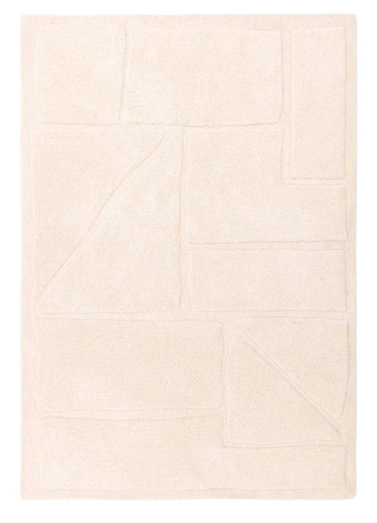 TEPPICH modern Wohn-/Schlafzimmer AMBIT Beige 120 x 170 cm - Beige, Textil (120/170cm) - Novatrend