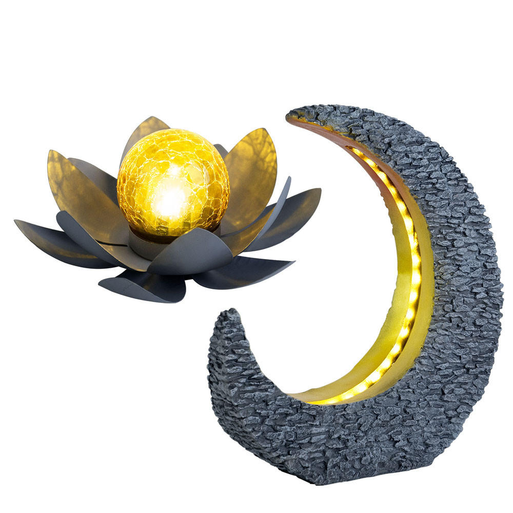 LED AUSSENLEUCHTE Metall Grau 2er Set - Grau, Metall (28/9/31cm) - Globo Lighting