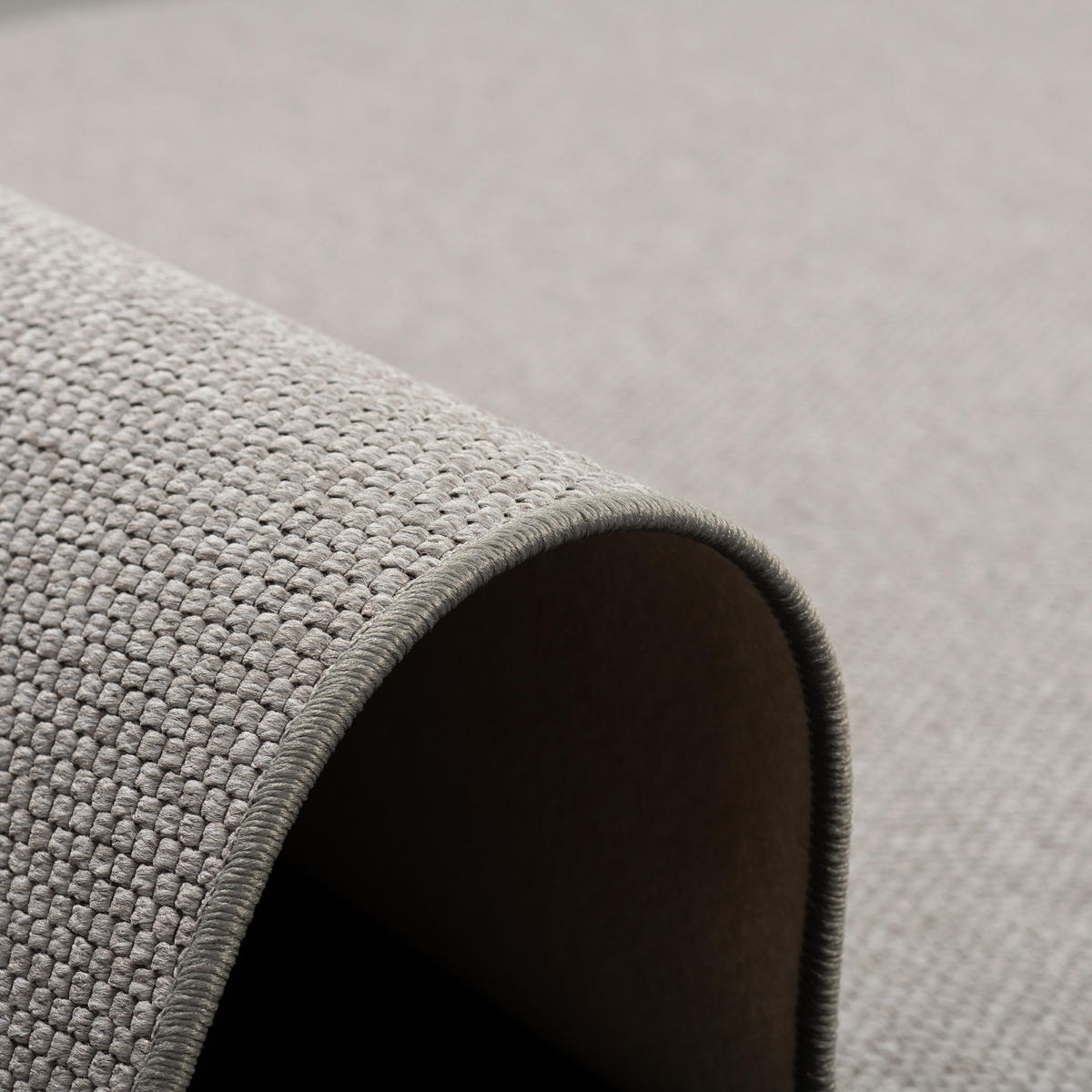 FLACHGEWEBE NATUR TEPPICH BENTZON - Silberfarben, Textil (160/200cm) - Snapstyle