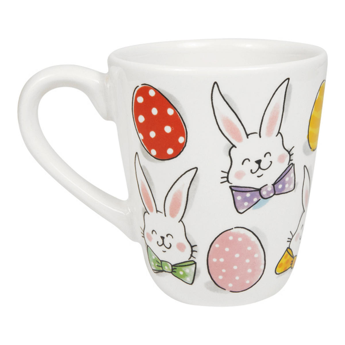BECHER Osterhasen in Bunt - 350 ml - Multicolor, Keramik (0.35L) - Blond Amsterdam