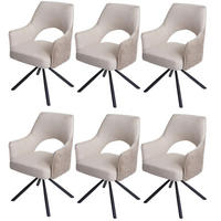 ESSZIMMERSTUHL Cremeweiß - Weiß, Textil (57/89/52cm) - MCW