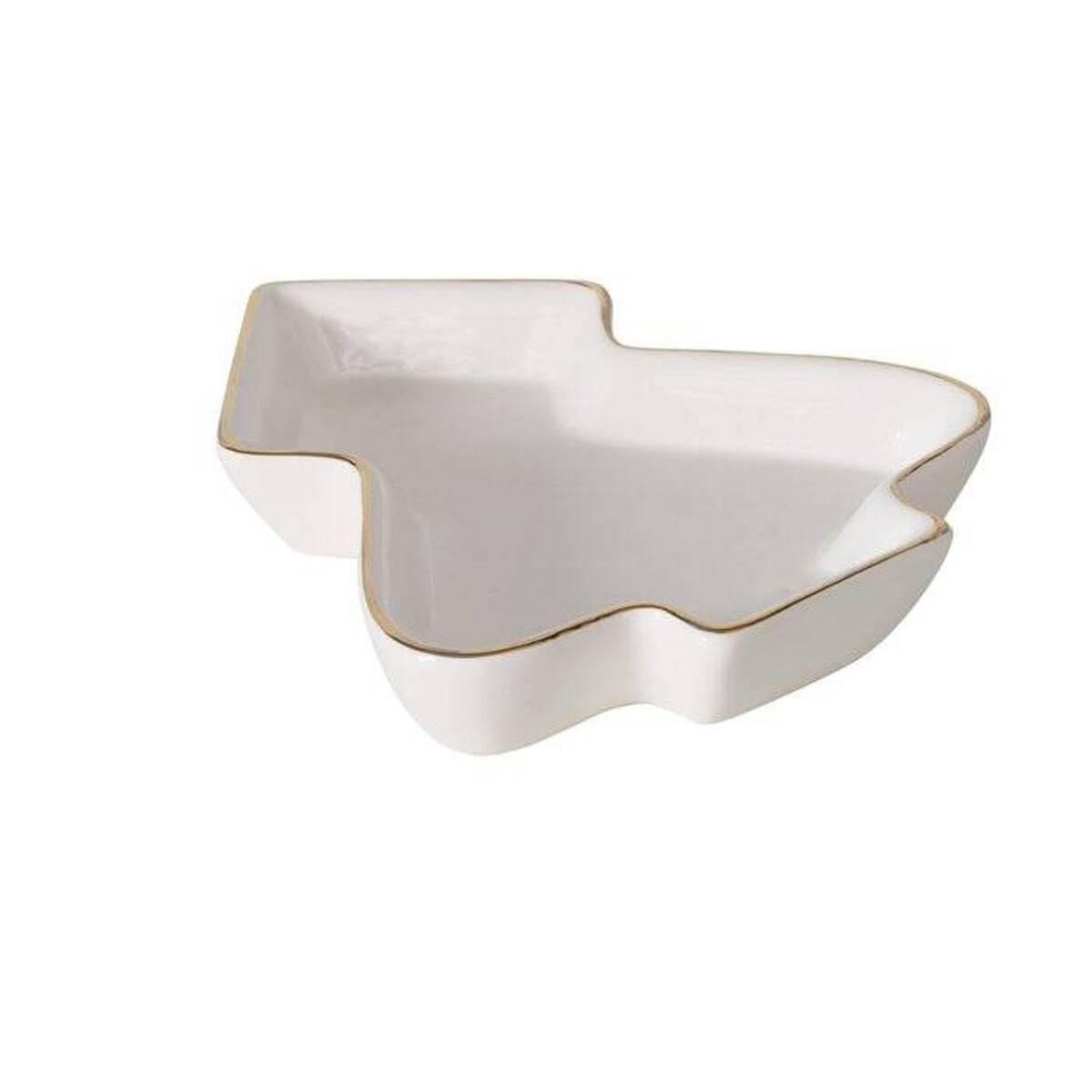 KERAMIKSCHALE Niva 11/12 cm - Weiß, Keramik (12/2.5cm) - Boltze Home