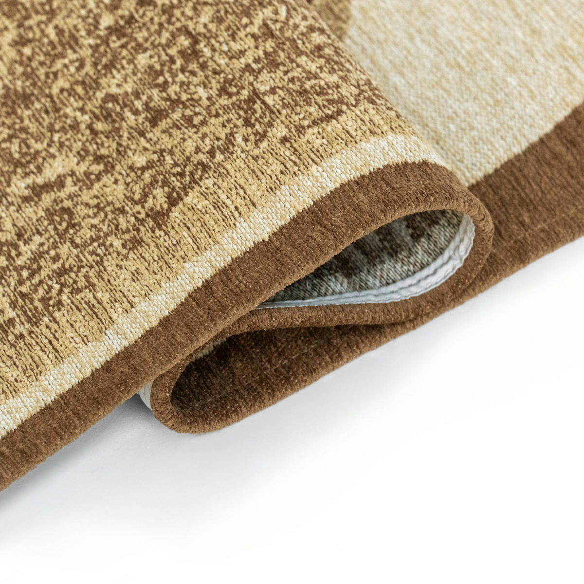 TEPPICH Oak Craft Marble 280/390 cm - Braun, Kunststoff/Textil (280/390cm) - Louis De Poortere