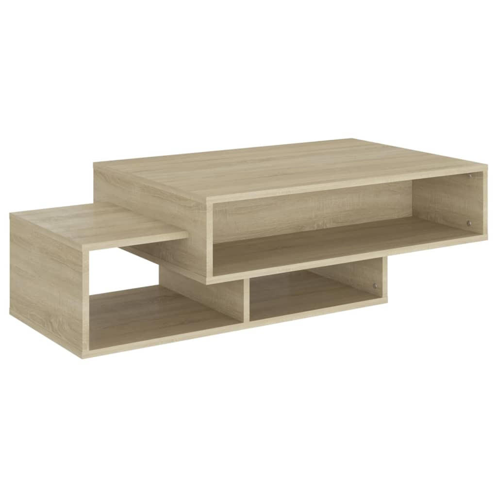 COUCHTISCH Sonoma-Eiche 105x55x32 cm Holzwerkstoff - Braun, Holzwerkstoff (105/55/32cm) - furnicato