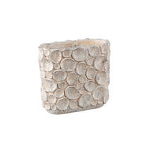 TOPF Ayisy Beige 30/15/28cm - Beige, Stein (28cm) - PTMD Collection