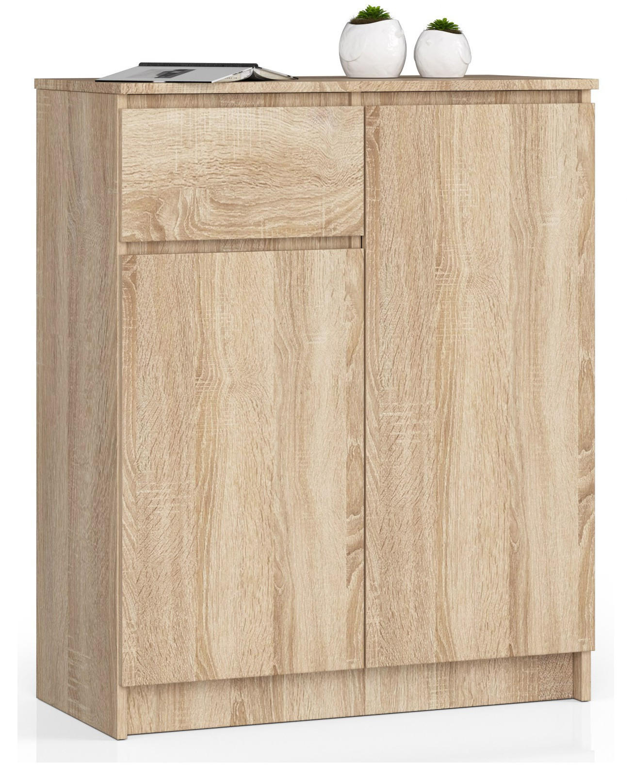 Akord Kommode Sonoma Eiche 80x99x40 cm
