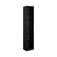 BÜCHERREGAL Schwarz 29,5/40/200 cm - Schwarz, Holzwerkstoff (40/200/29.5cm) - Mobili Rebecca