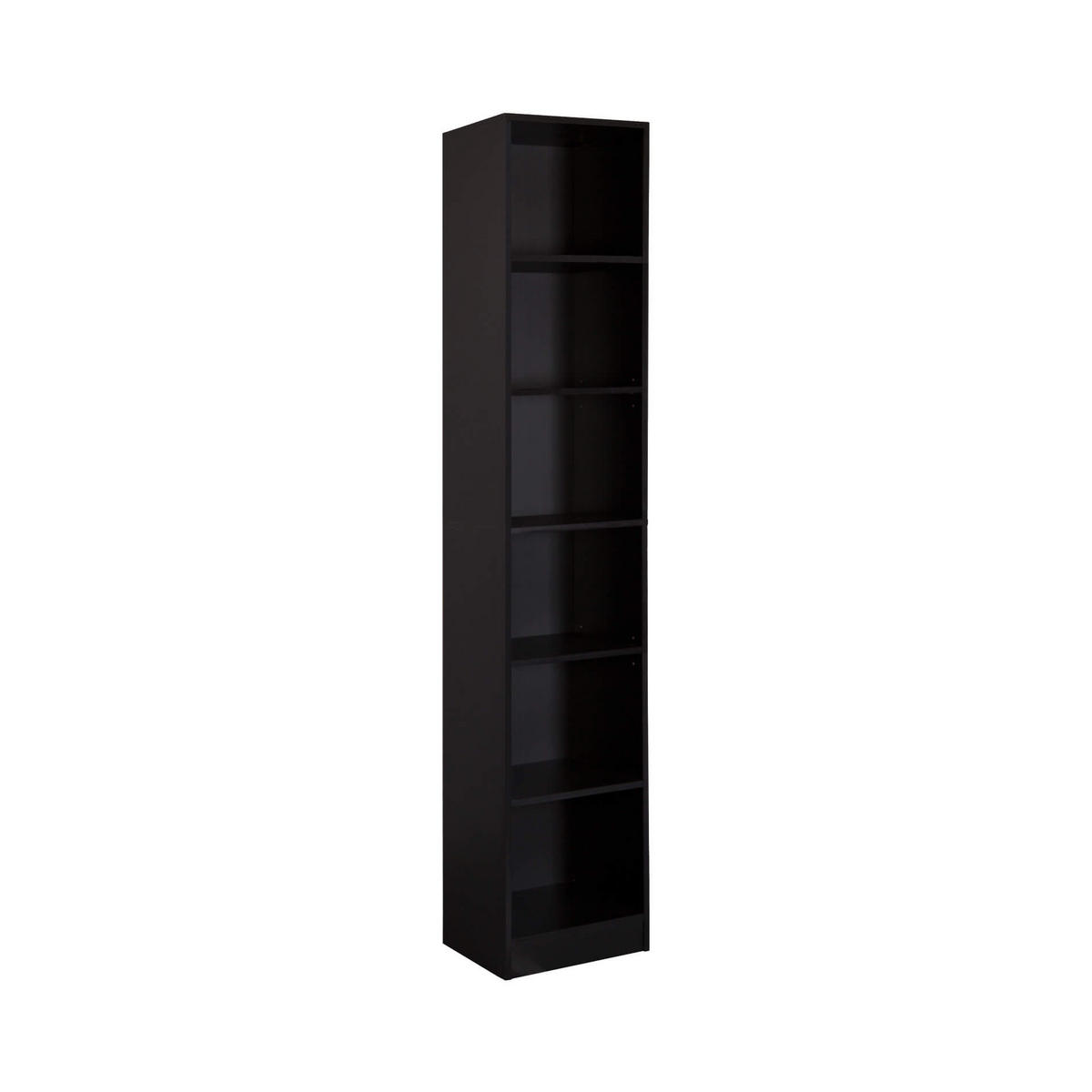 BÜCHERREGAL Schwarz 29,5/40/200 cm - Schwarz, Holzwerkstoff (40/200/29.5cm) - Mobili Rebecca