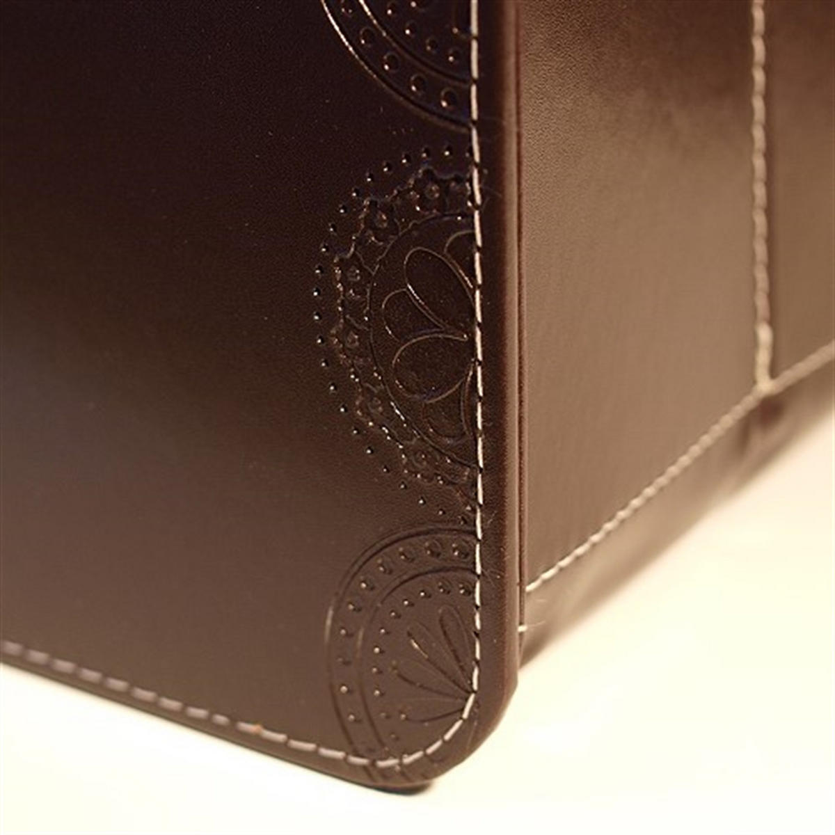 ZEITUNGSKORB Business Kunstleder Braun - Braun, Kunststoff (40.5/30.5/19.5cm) - DESIGN DELIGHTS
