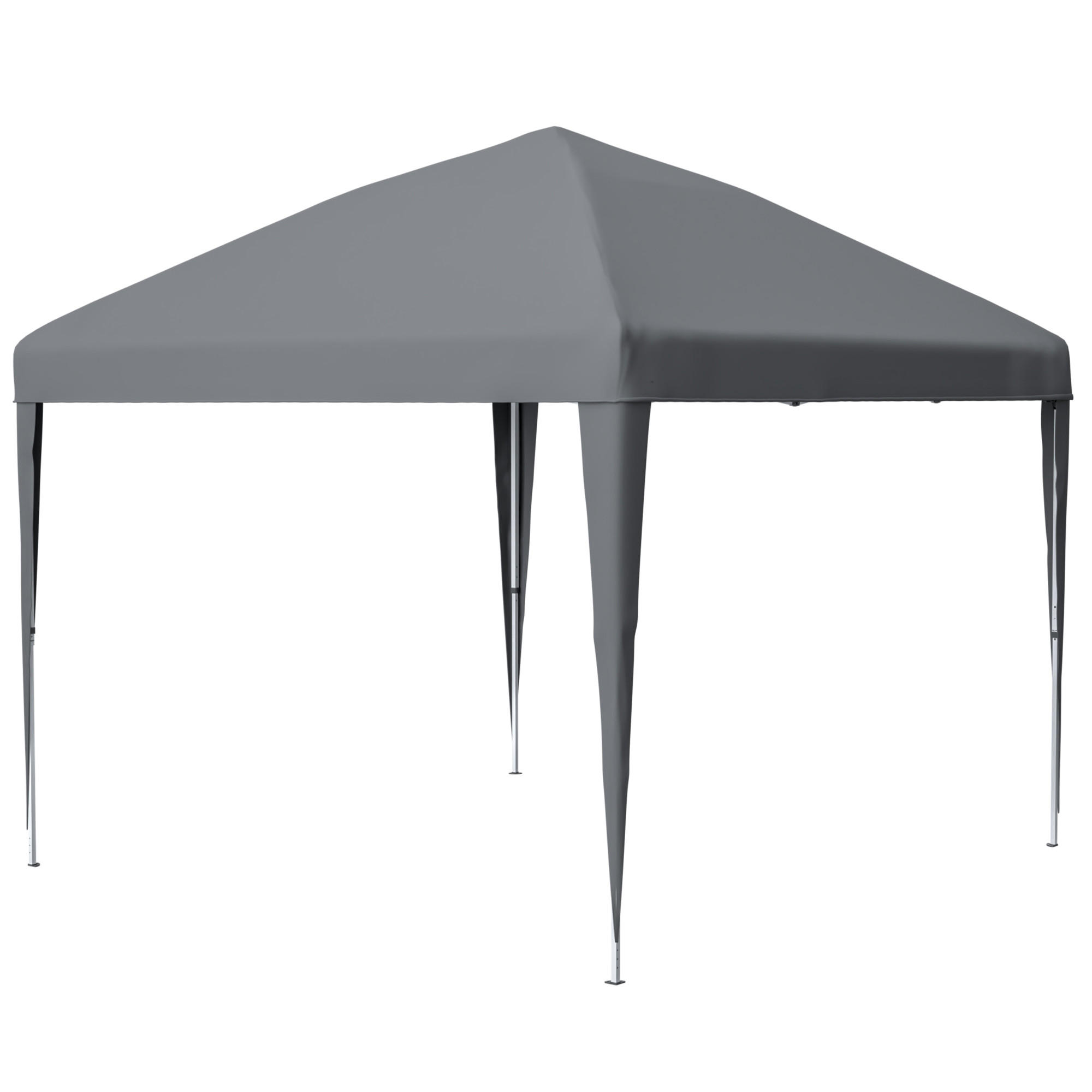 PAVILLON Faltpavillon 3x3 m Grau - Grau, Metall (313/197/313cm) - ComfortXL