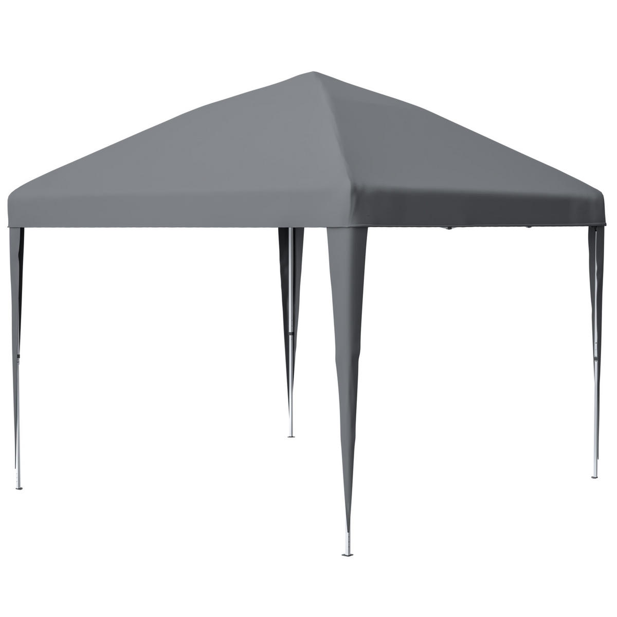 PAVILLON Faltpavillon 3x3 m Grau - Grau, Metall (313/197/313cm) - ComfortXL