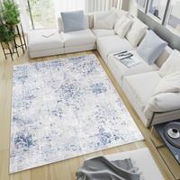 TEPPICH SKY Blau Grau 140/200 cm - Blau, Textil (140/200cm) - Tapiso