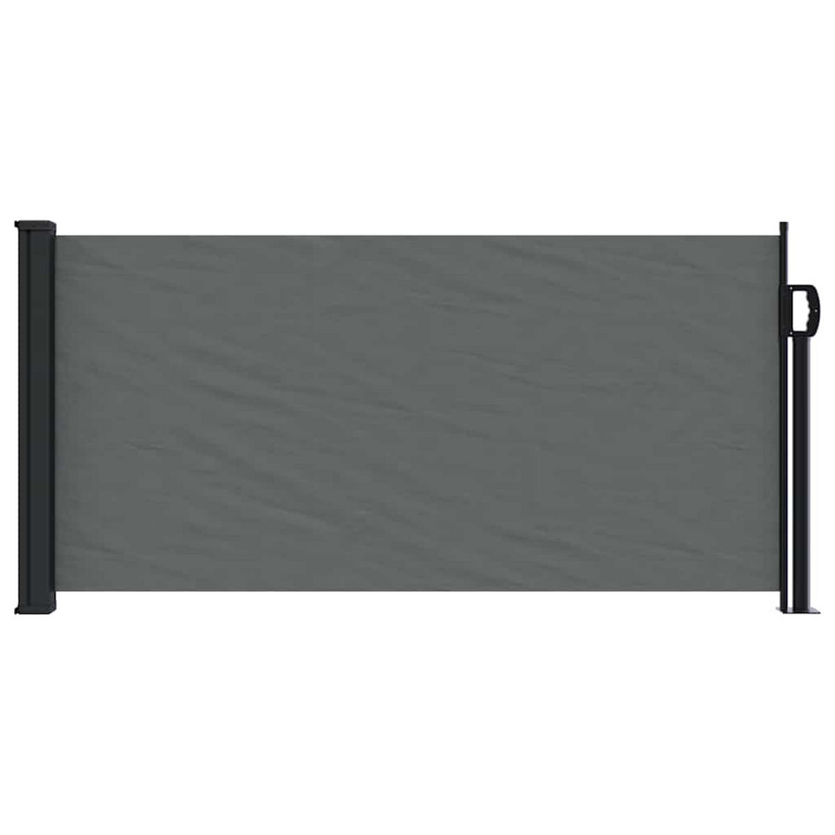 SEITENMARKISE Ausziehbare Anthrazit 100/500 Cm - Anthrazit, Textil (100/500cm) - vidaXL