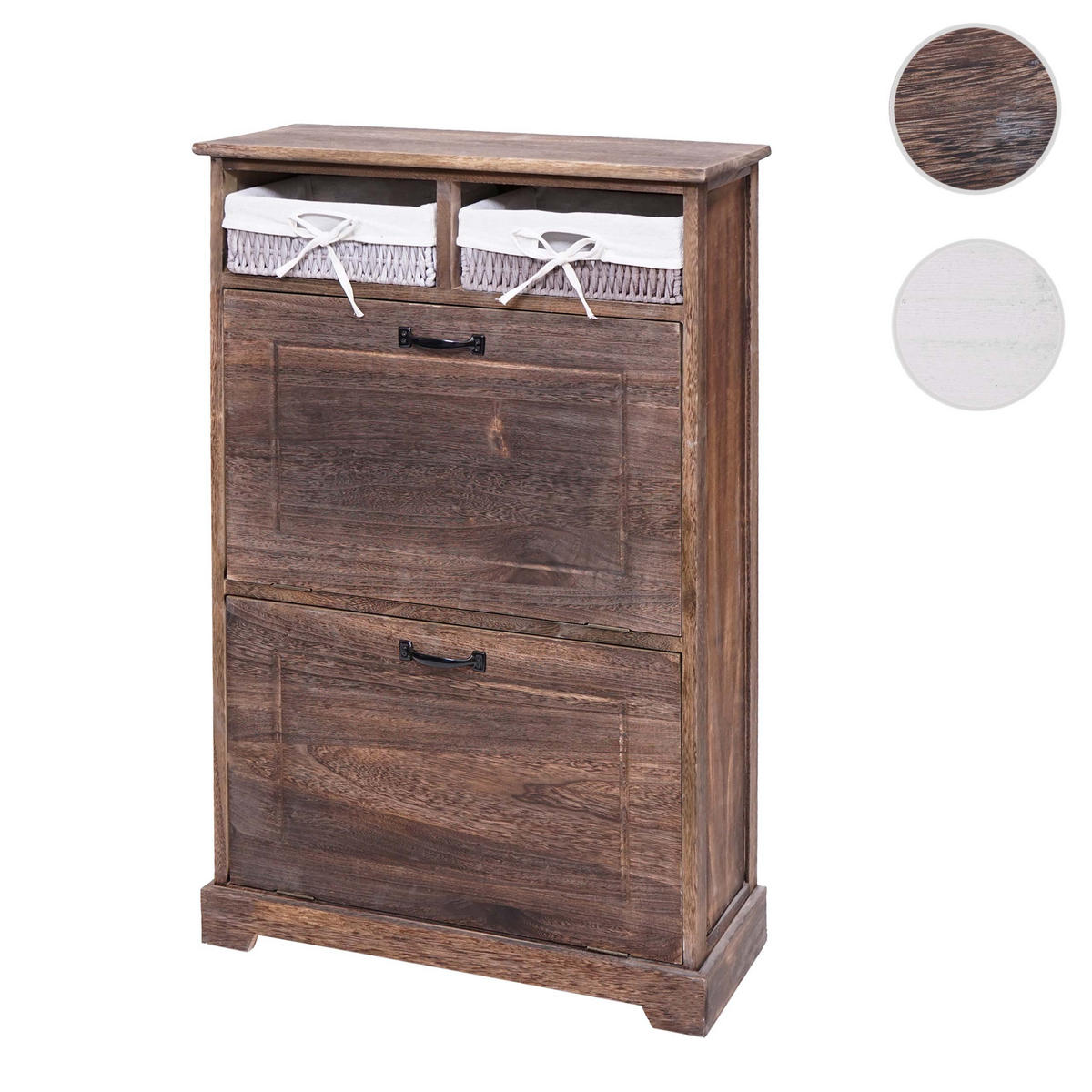SCHUHKIPPER Braun - Braun, Holz (60/100/24cm) - MCW
