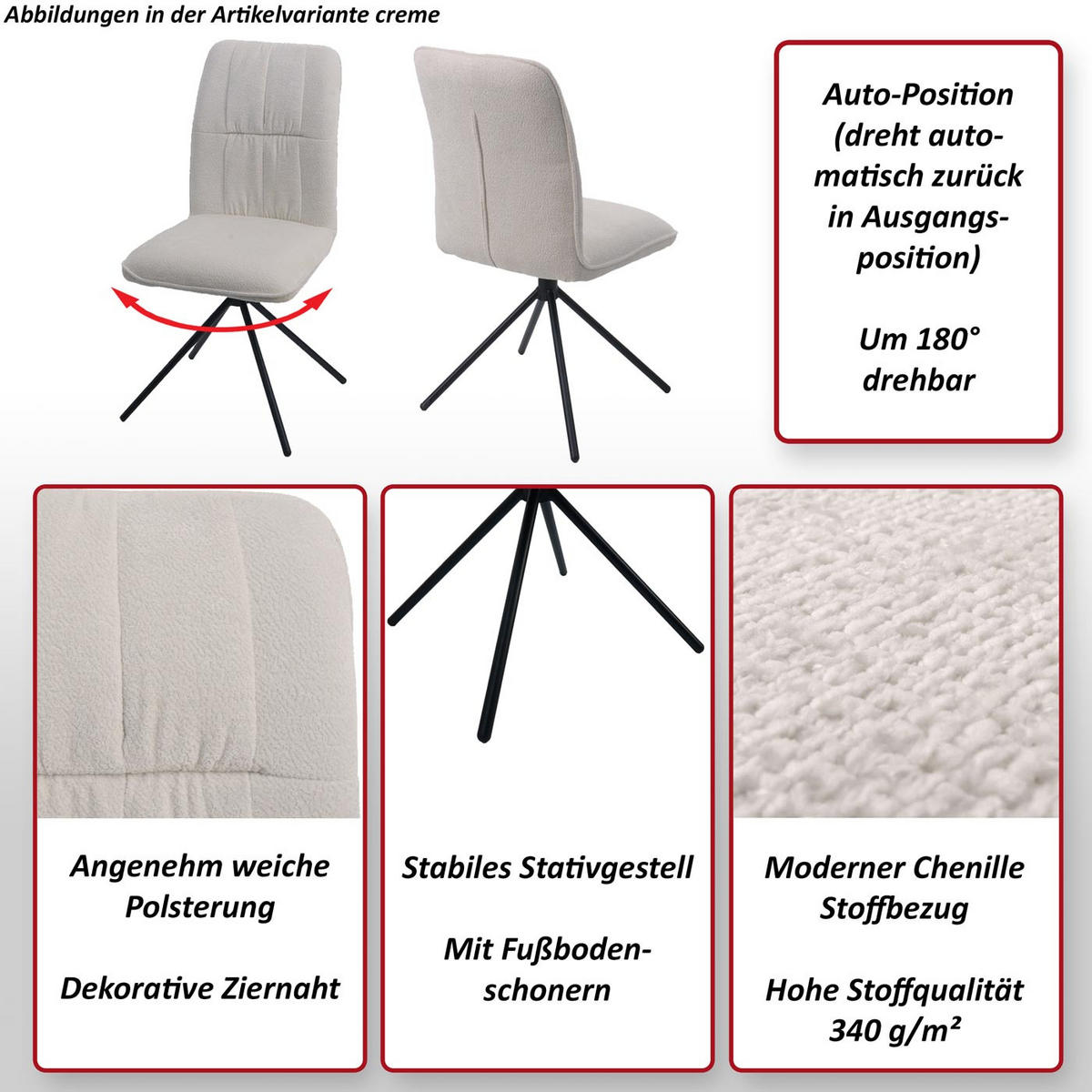 ESSZIMMERSTUHL Blau - Blau, Textil (47/95/50cm) - MCW