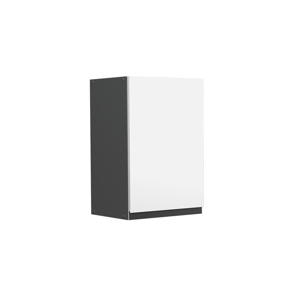 HÄNGESCHRANK R-Line Weiß 40 cm J-Shape - Anthrazit/Weiß, Holzwerkstoff (40/60/31cm) - Vicco