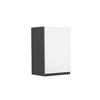 HÄNGESCHRANK R-Line Weiß 40 cm J-Shape - Anthrazit/Weiß, Holzwerkstoff (40/60/31cm) - Vicco