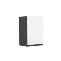 HÄNGESCHRANK R-Line Weiß 40 cm J-Shape - Anthrazit/Weiß, Holzwerkstoff (40/60/31cm) - Vicco