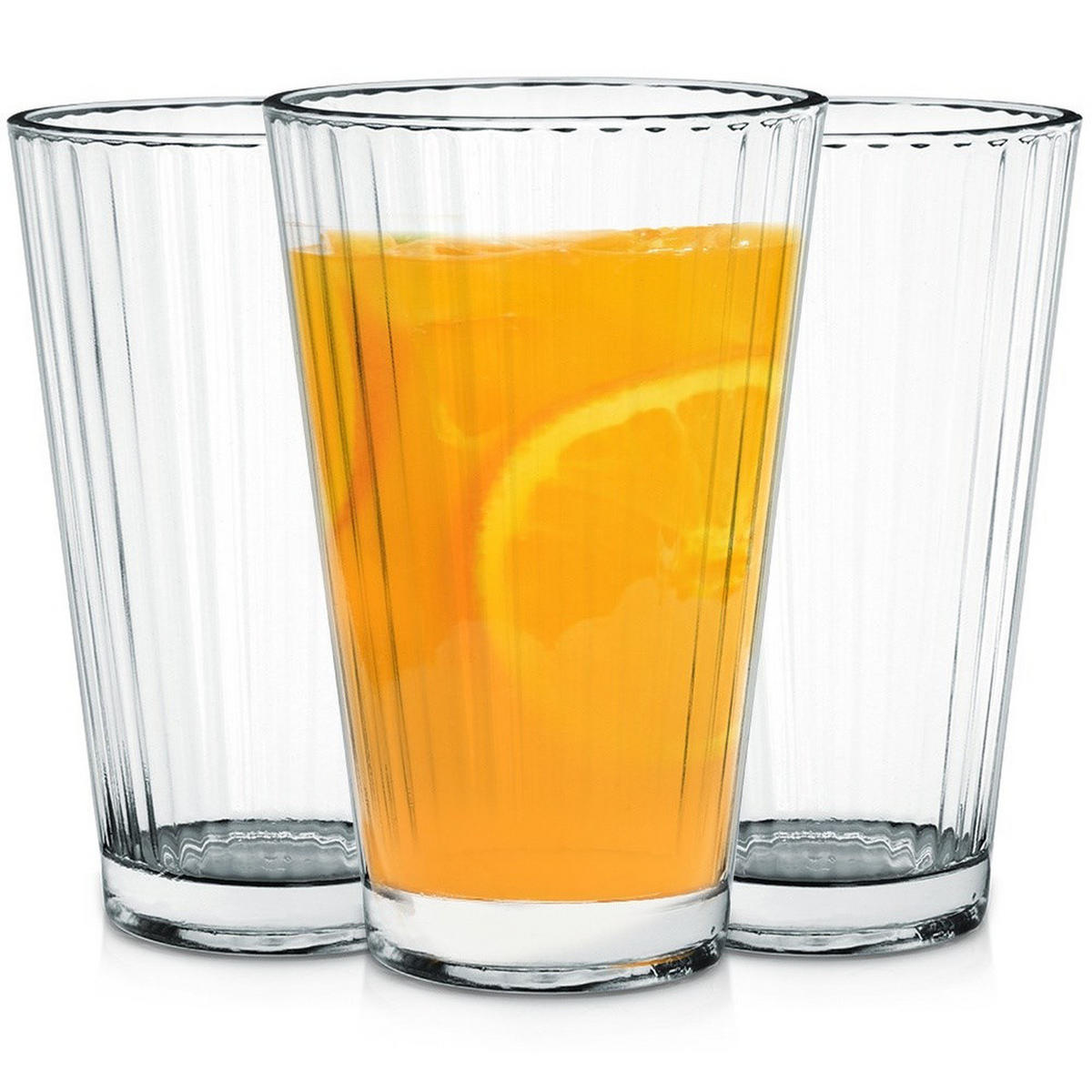 TRINKGLAS-SET hoch 3er-Pack transparent - Klar, Glas - Excellent Houseware