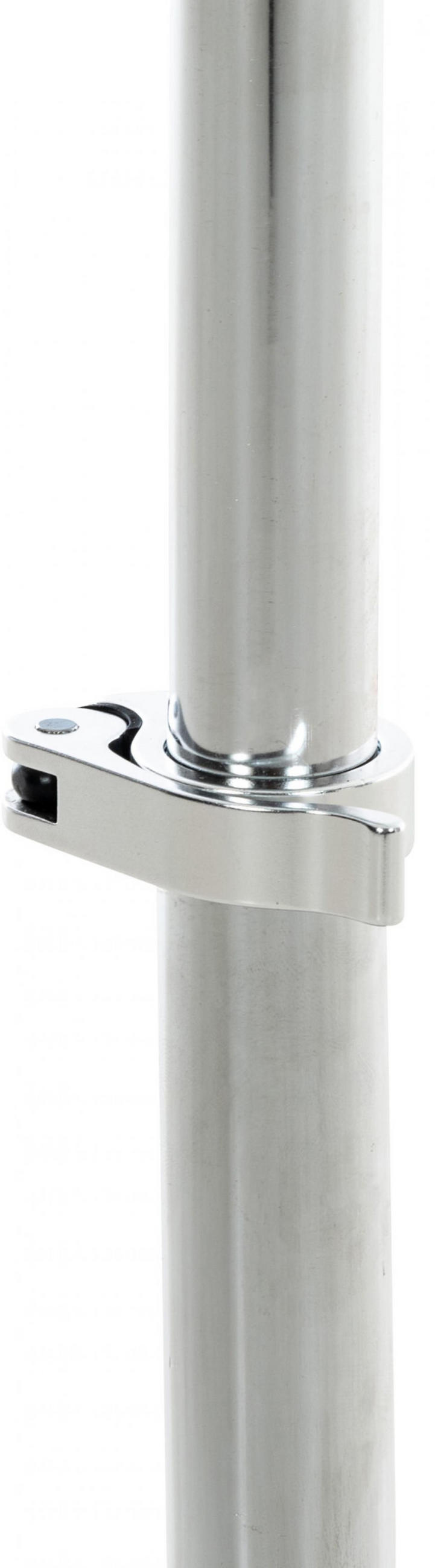 BEISTELLTISCH rund 45 cm Glas klarglas - Klar, Glas/Metall (45/45/41cm) - CLP