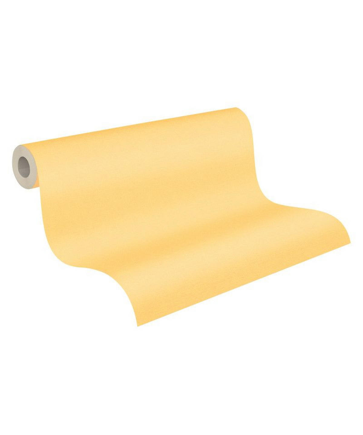 VLIESTAPETE Gelb 53/1005 cm - Gelb, Textil (53/1cm) - KUNSTLOFT